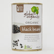 Global Organics Black Beans 400g (tinned)