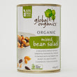 Global Organics Mixed Bean Salad 400g (tinned)