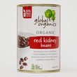 Global Organics Red Kidney Beans 400g (tinned)
